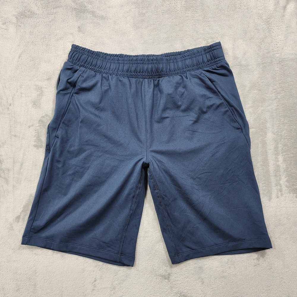 All In Motion Shorts Womens S Blue Lightweight Stretch Athletic Gym Workout‎
